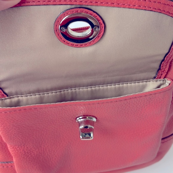 Coach Park Leather Swingpack Crossbody Bag Turnlock - Picture 3 of 8